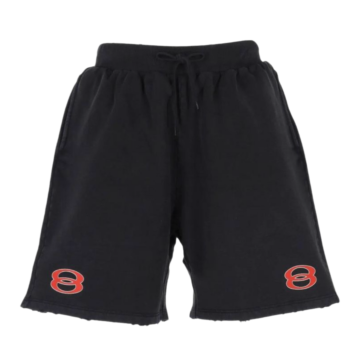 Balenciaga Long Shorts 'Faded Washed Black'