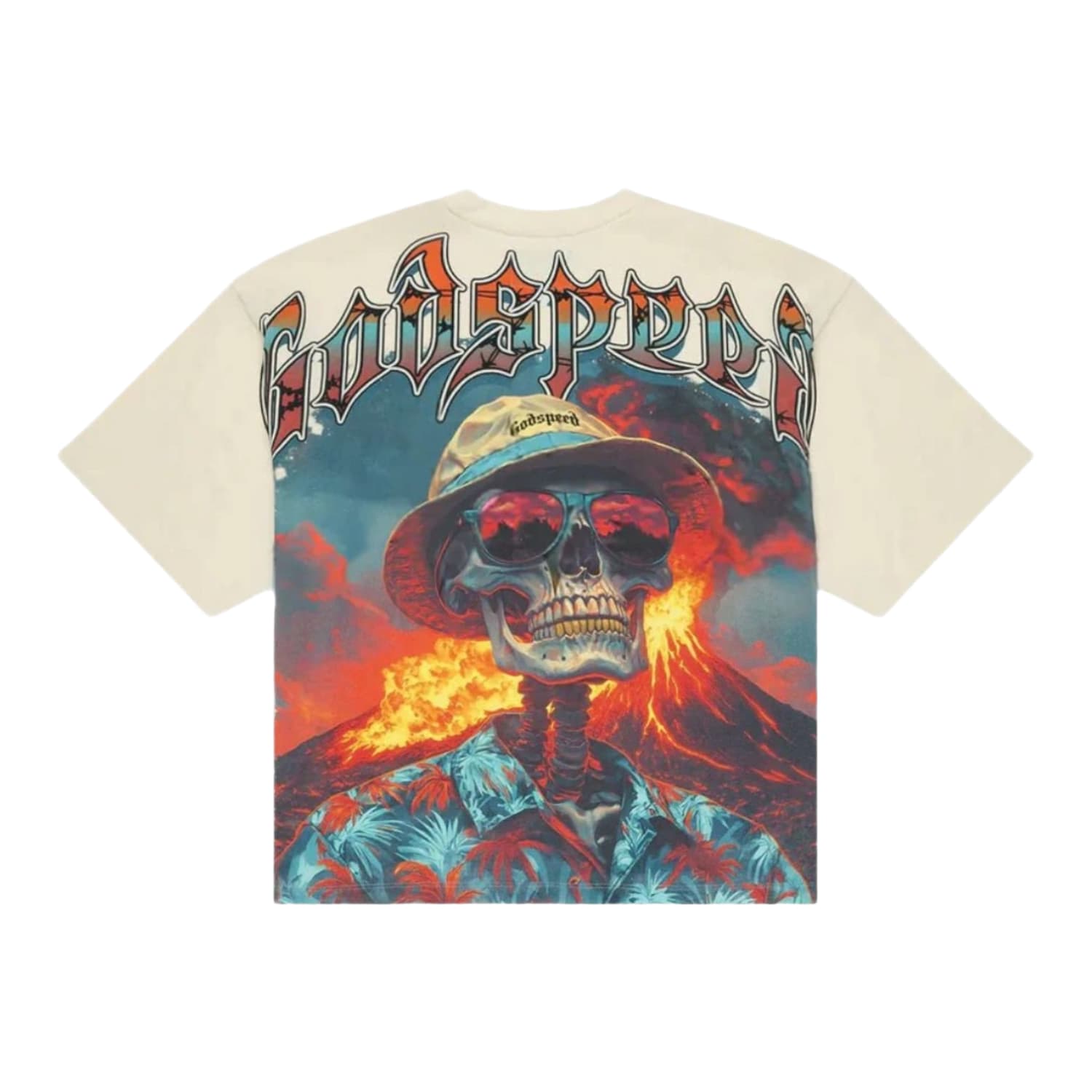 Godspeed Natural Disaster T-Shirt Bone