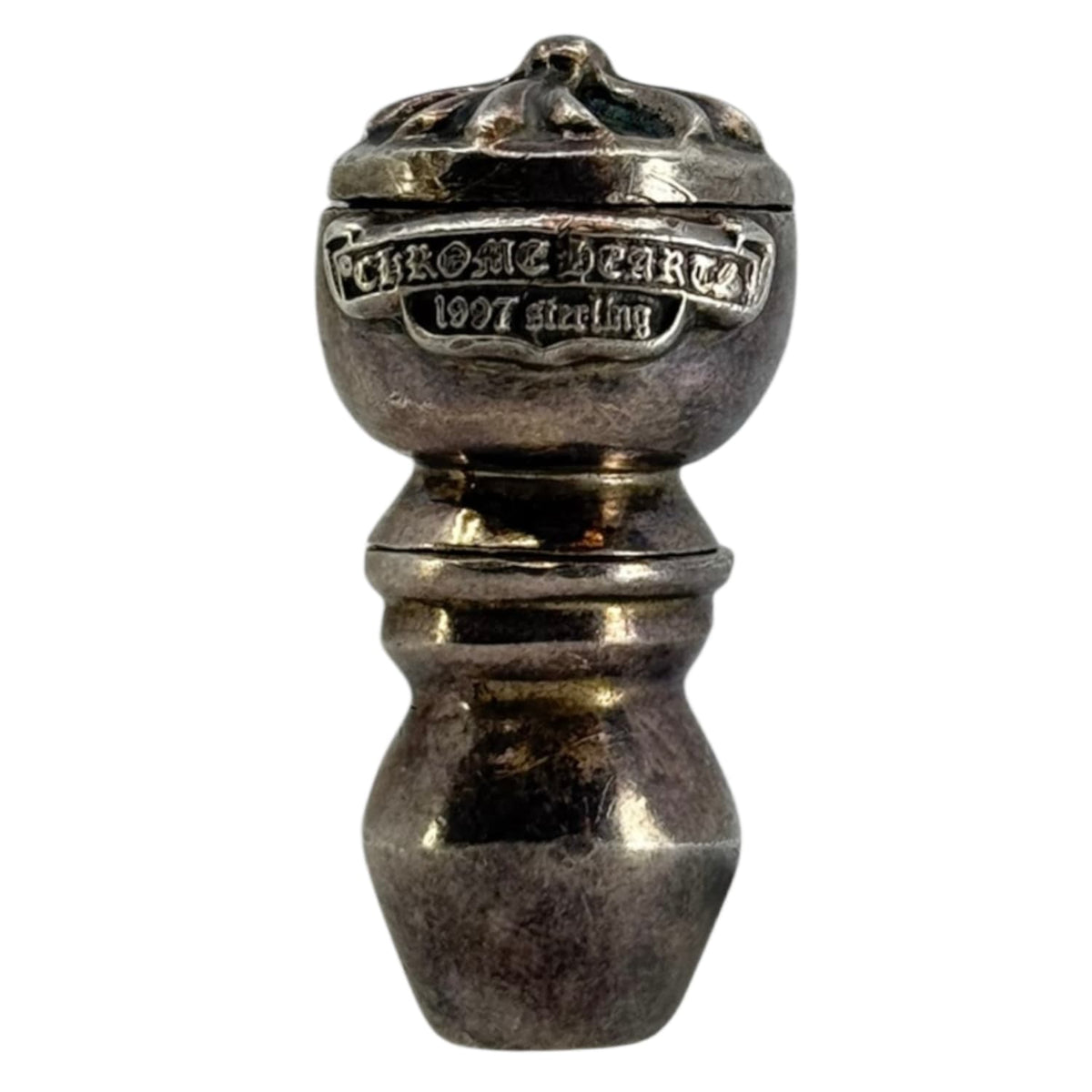 Chrome Hearts Silver Three Piece Pipe