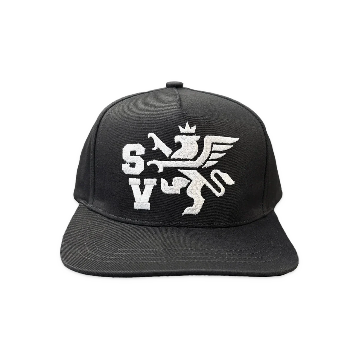 Saint Vanity Griffin Black White Snapback Hat