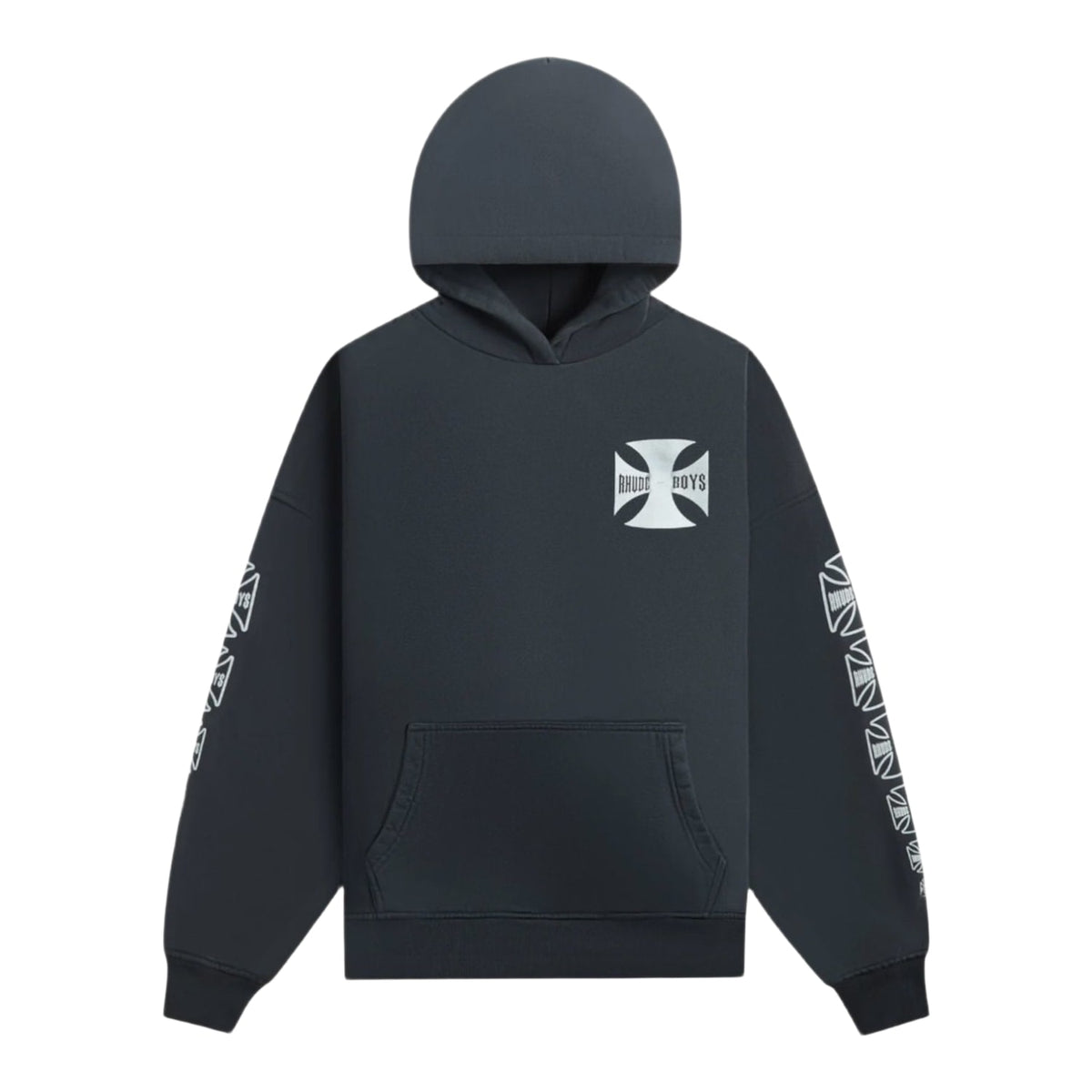 Rhude Boys Hoodie Vintage Black