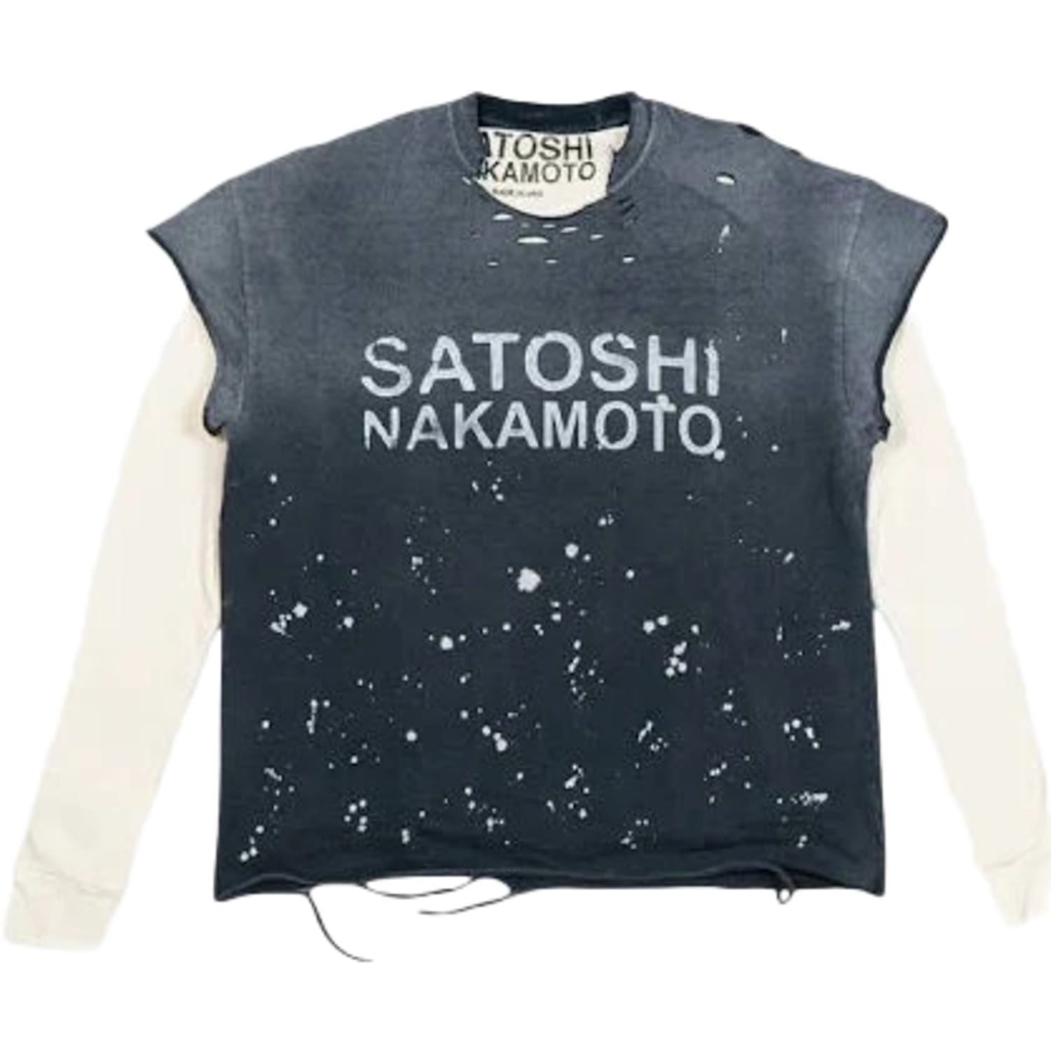Satoshi Nakamoto Luke T-Shirt Thermal Black