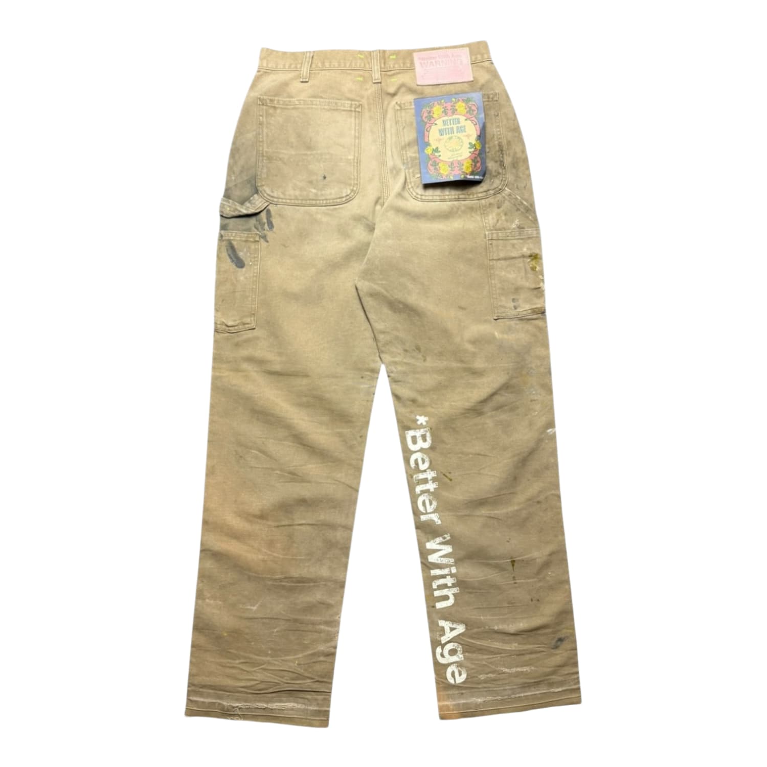 Better With Age Moniker Carpenter Jeans Khaki