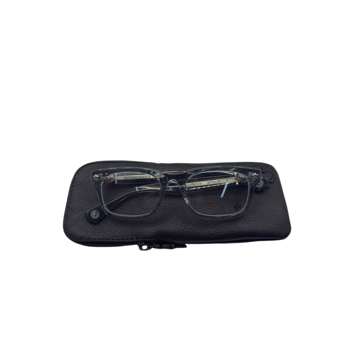 Chrome Hearts Gittin Any? Slate/Silver Glasses