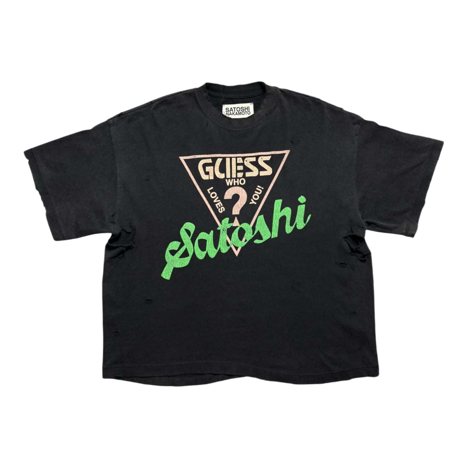 Satoshi Nakamoto Who Loves You T-Shirt