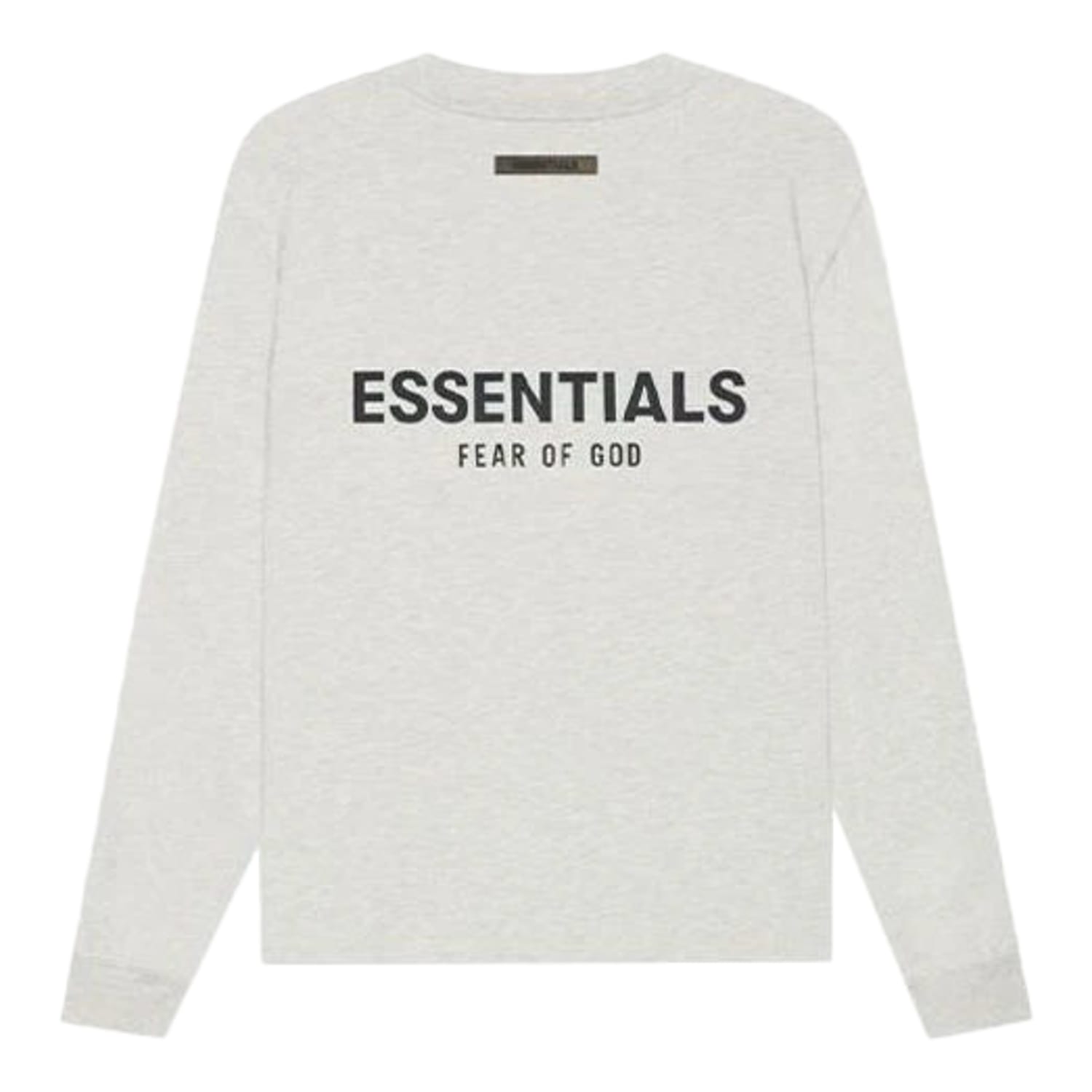 Fear of God Essentials L/S Tee Light Heather Oatmeal
