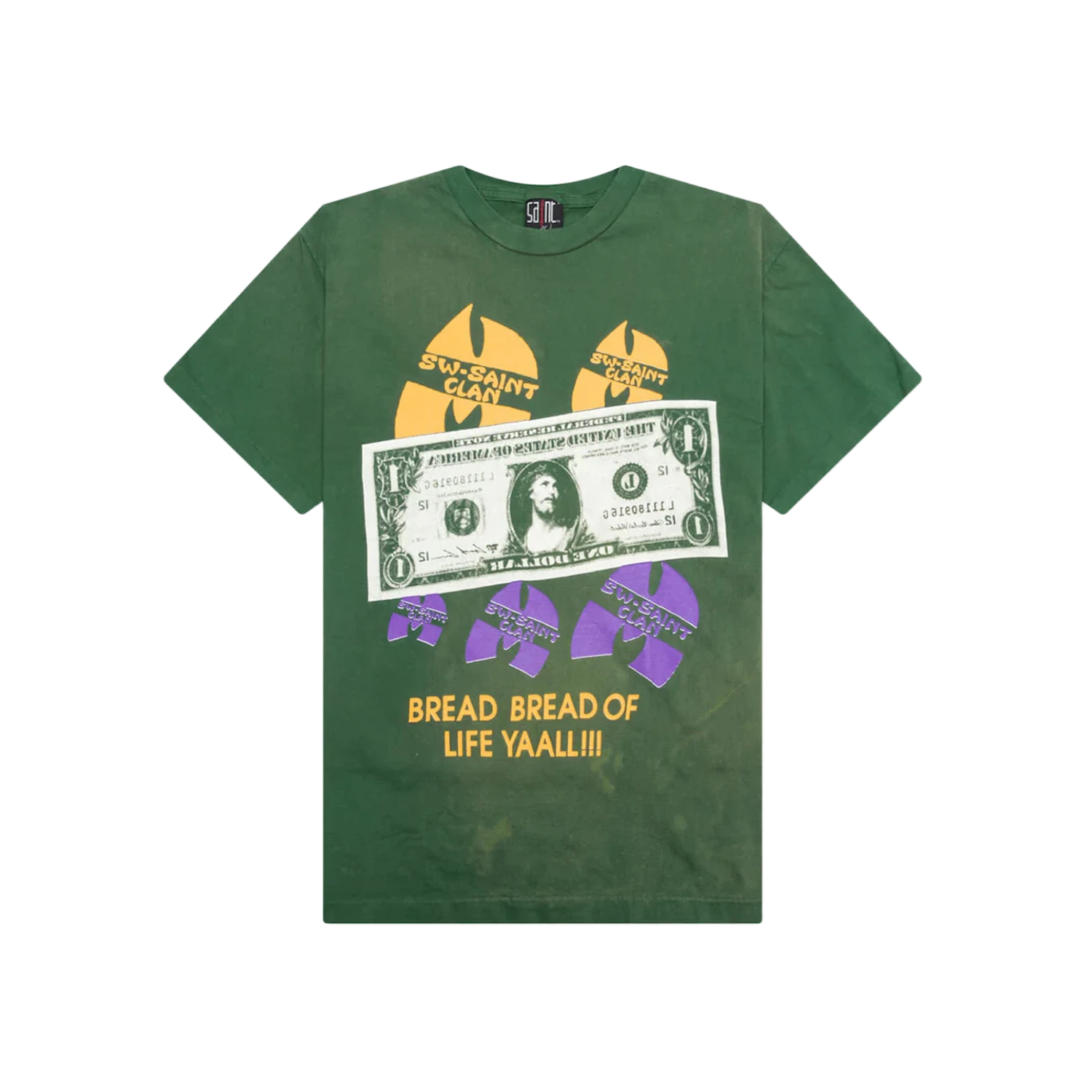 Saint Michael x Sean Wotherspoon Clan S/S T-shirt Green