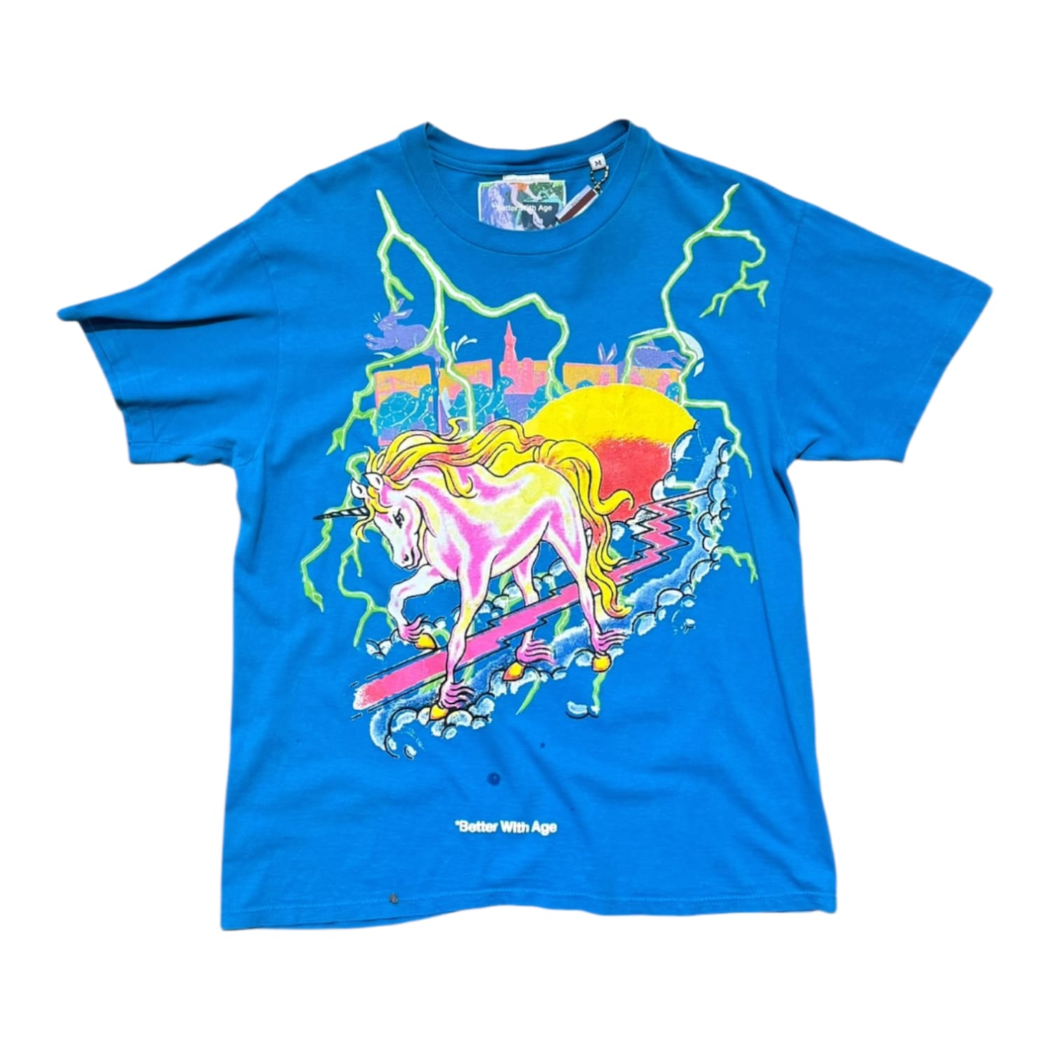 Better with Age European Thunder T-Shirt Blue