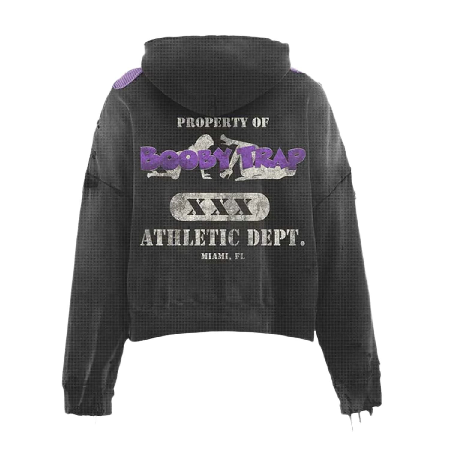 Triple Sevens x Booby Trap Reversible Hoodie Black