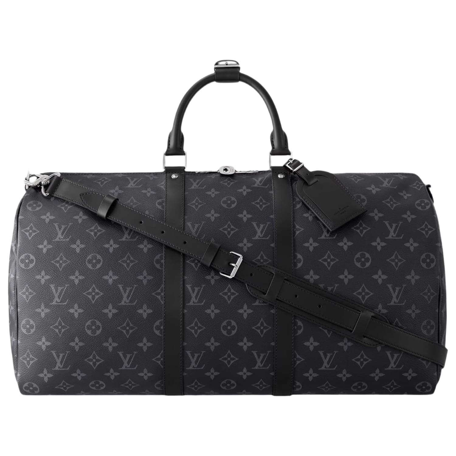 Louis Vuitton Monogram Eclipse Keepall Bandoulière 50
