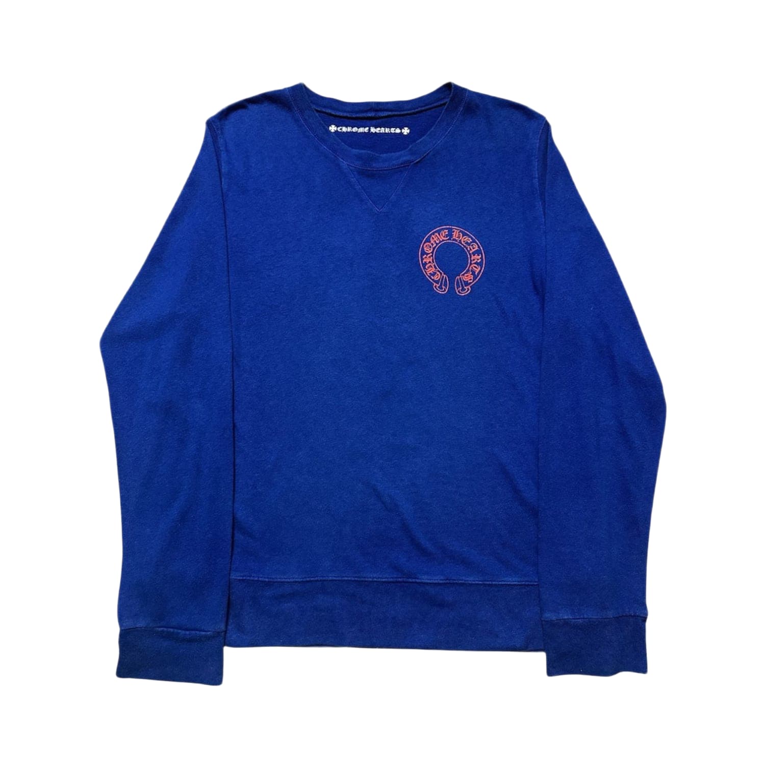 Chrome Hearts x Matty Boy Good Morning Crewneck Blue