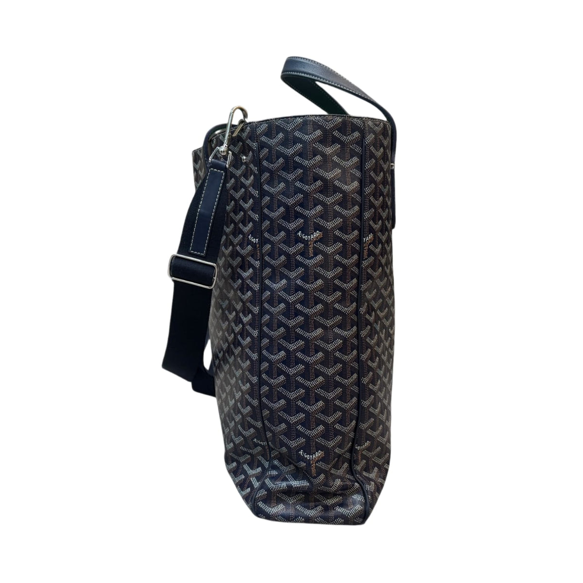 Goyard Voltaire III Tote Bag Navy