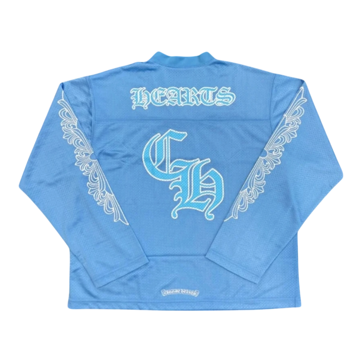 Chrome Hearts Sports Mesh Warm Up Jersey Blue