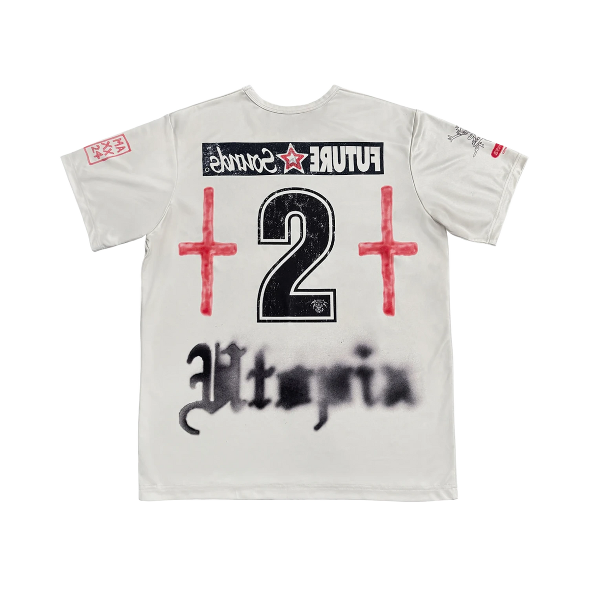 Travis Scott England Soccer Jersey White