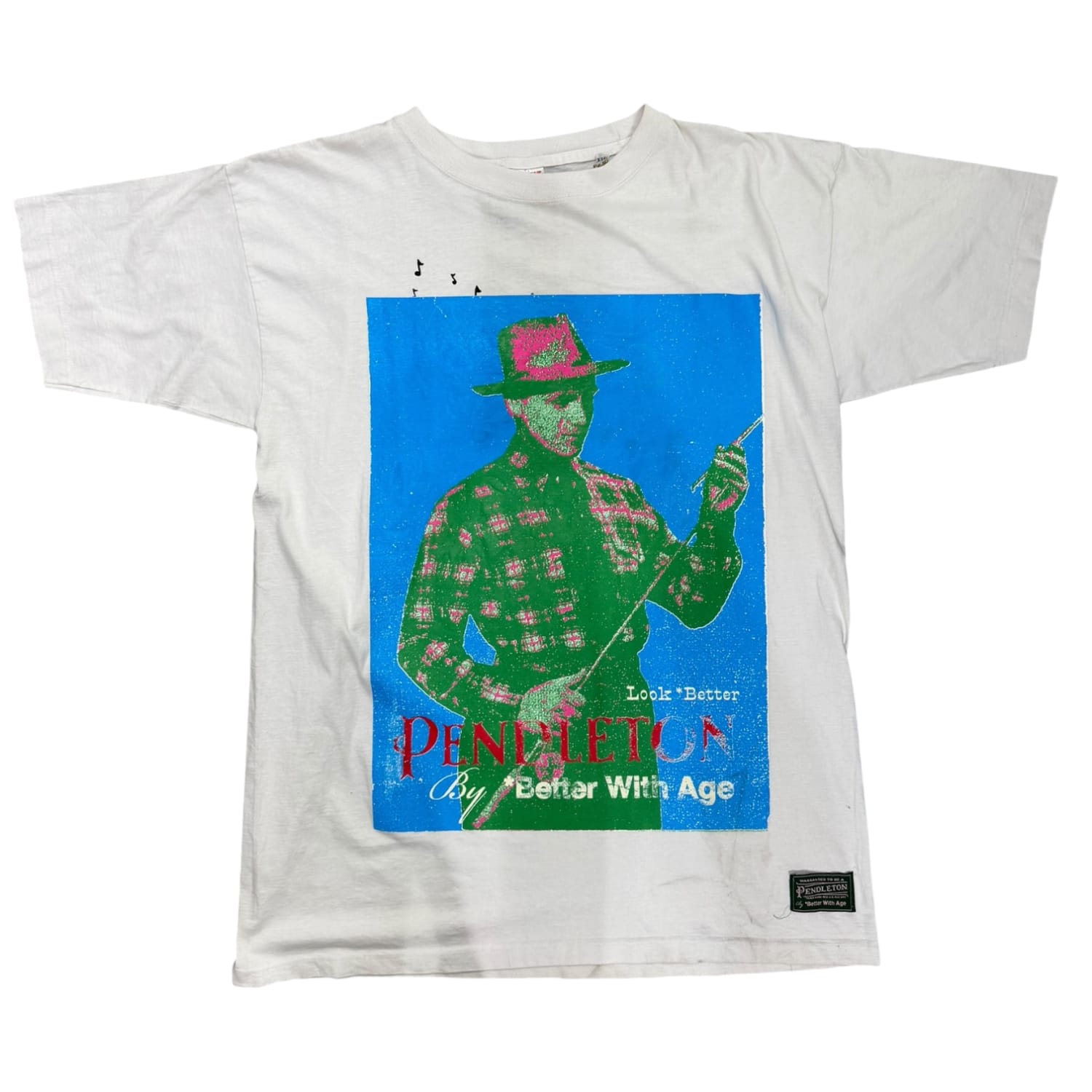 Better With Age Novel Vintage Tee White