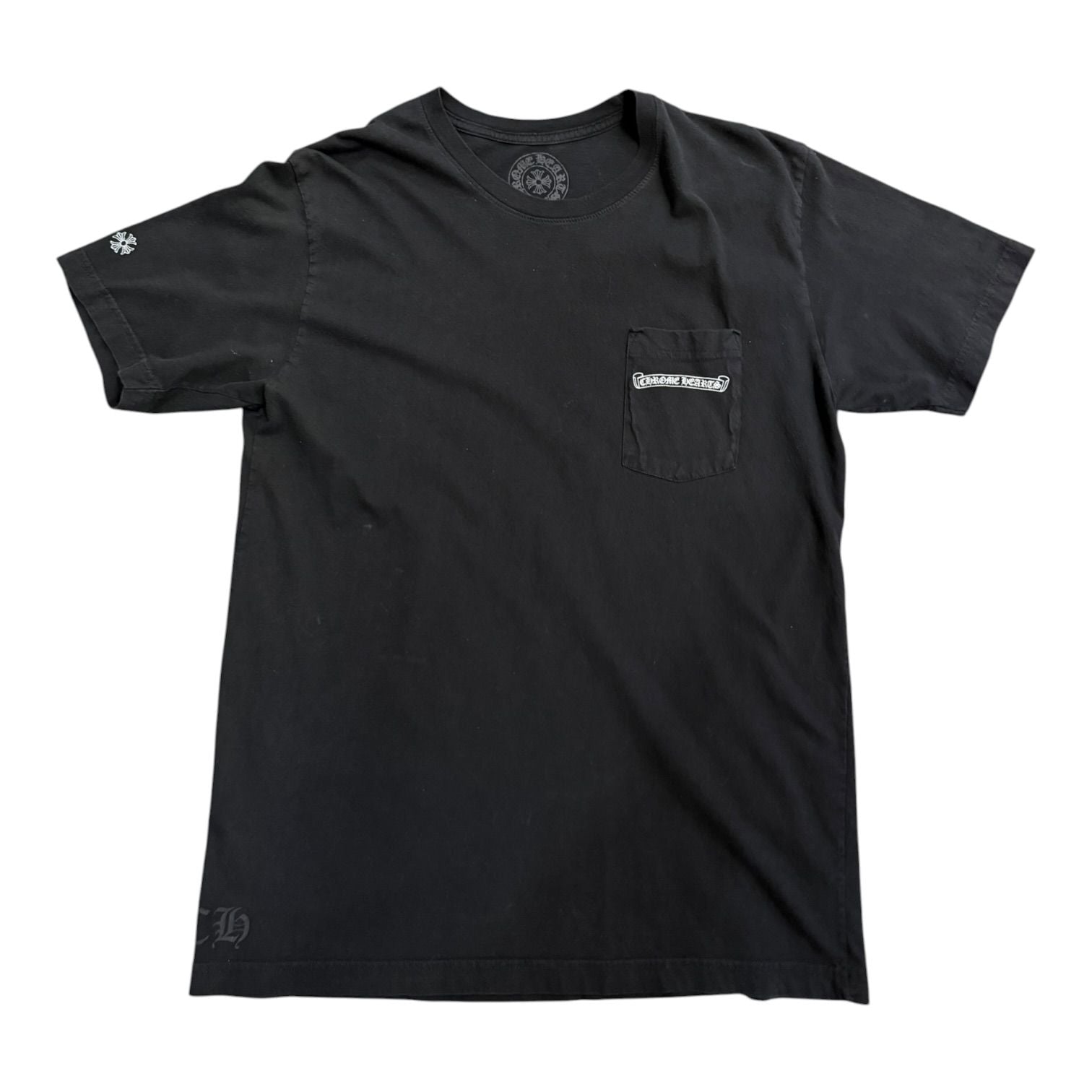 Chrome Hearts Eye Chart Dagger T-shirt Black