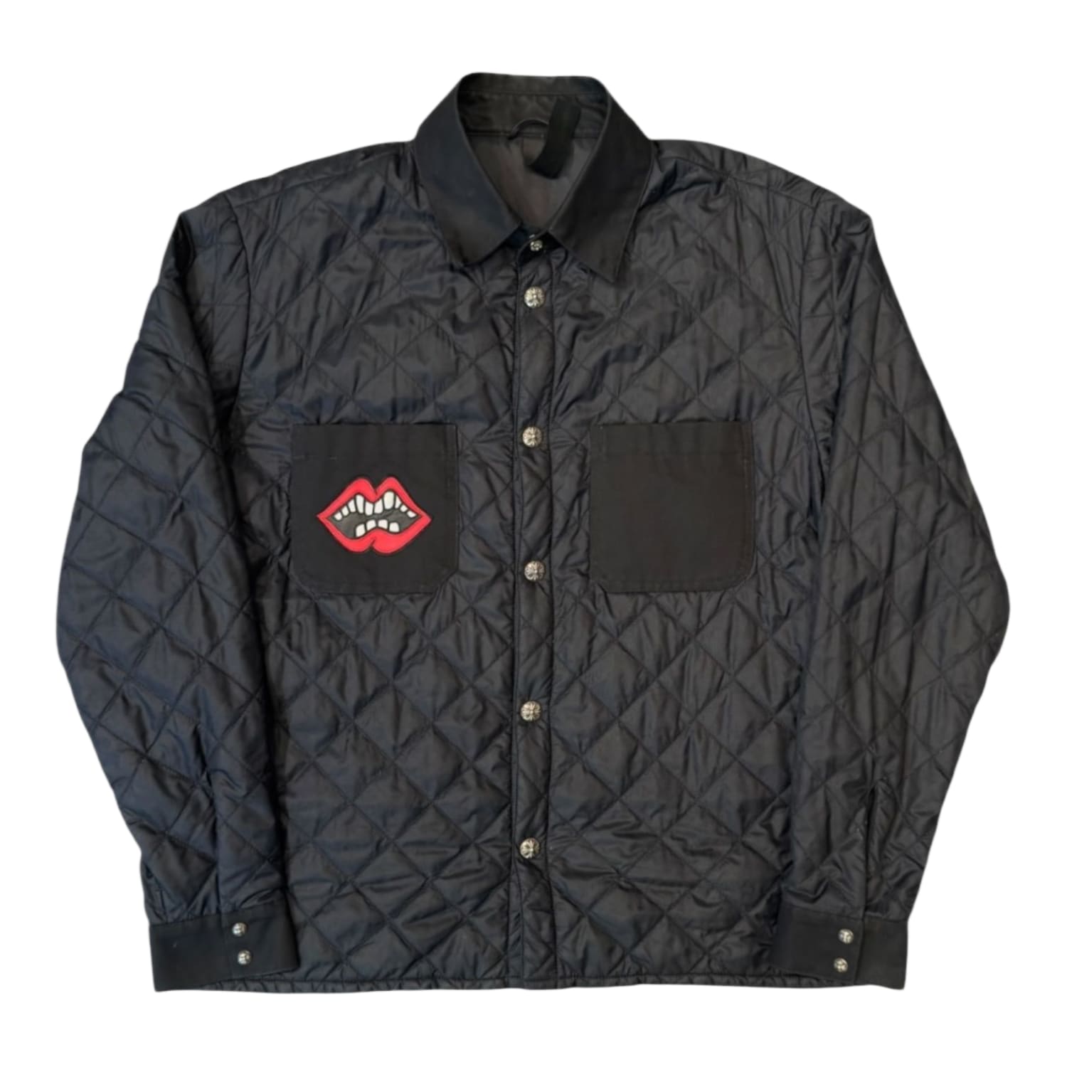 Chrome Hearts Matty Boy Chomper Quilted Nylon Jacket
