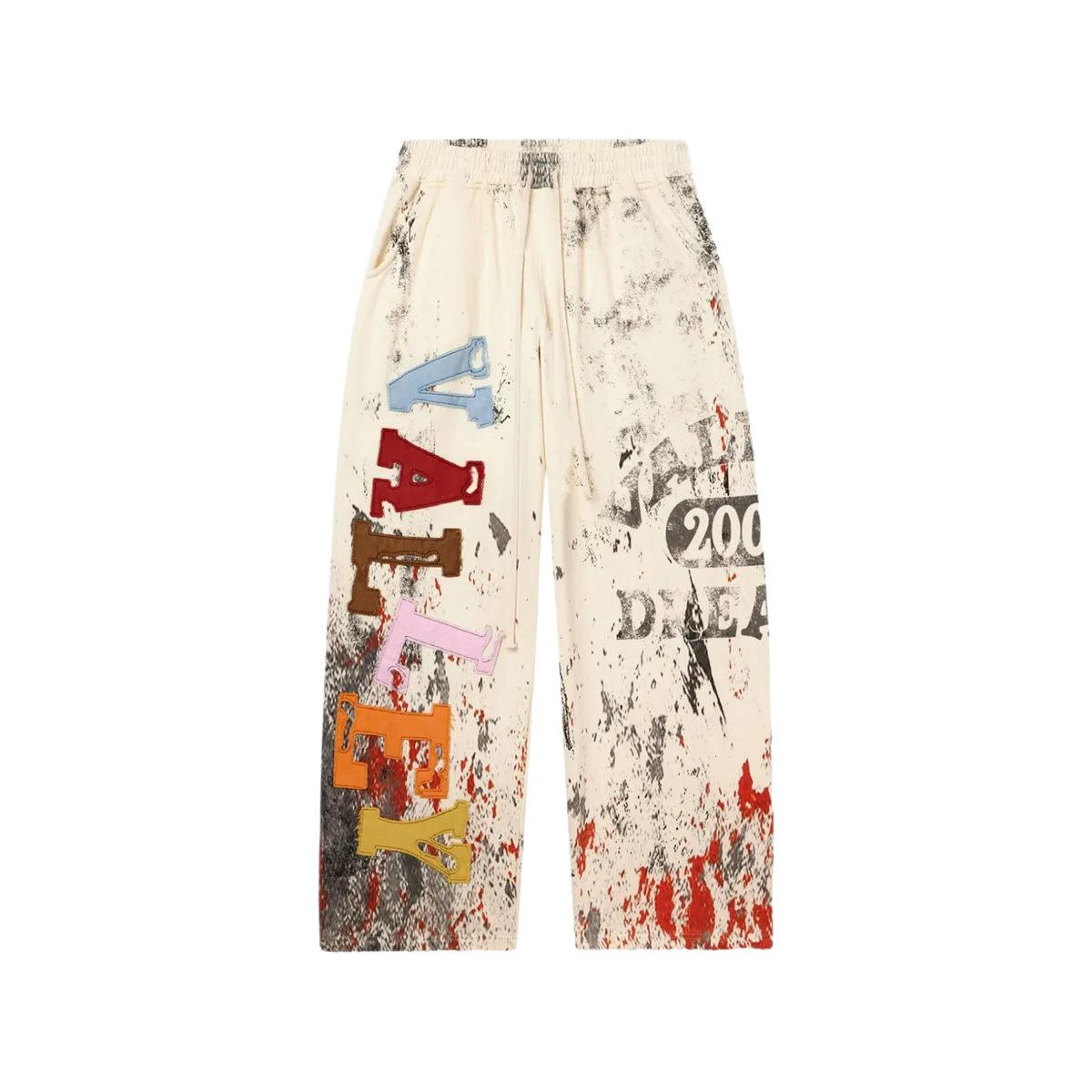 Vale Forever Picasso Sweatpants Cream Multi Color