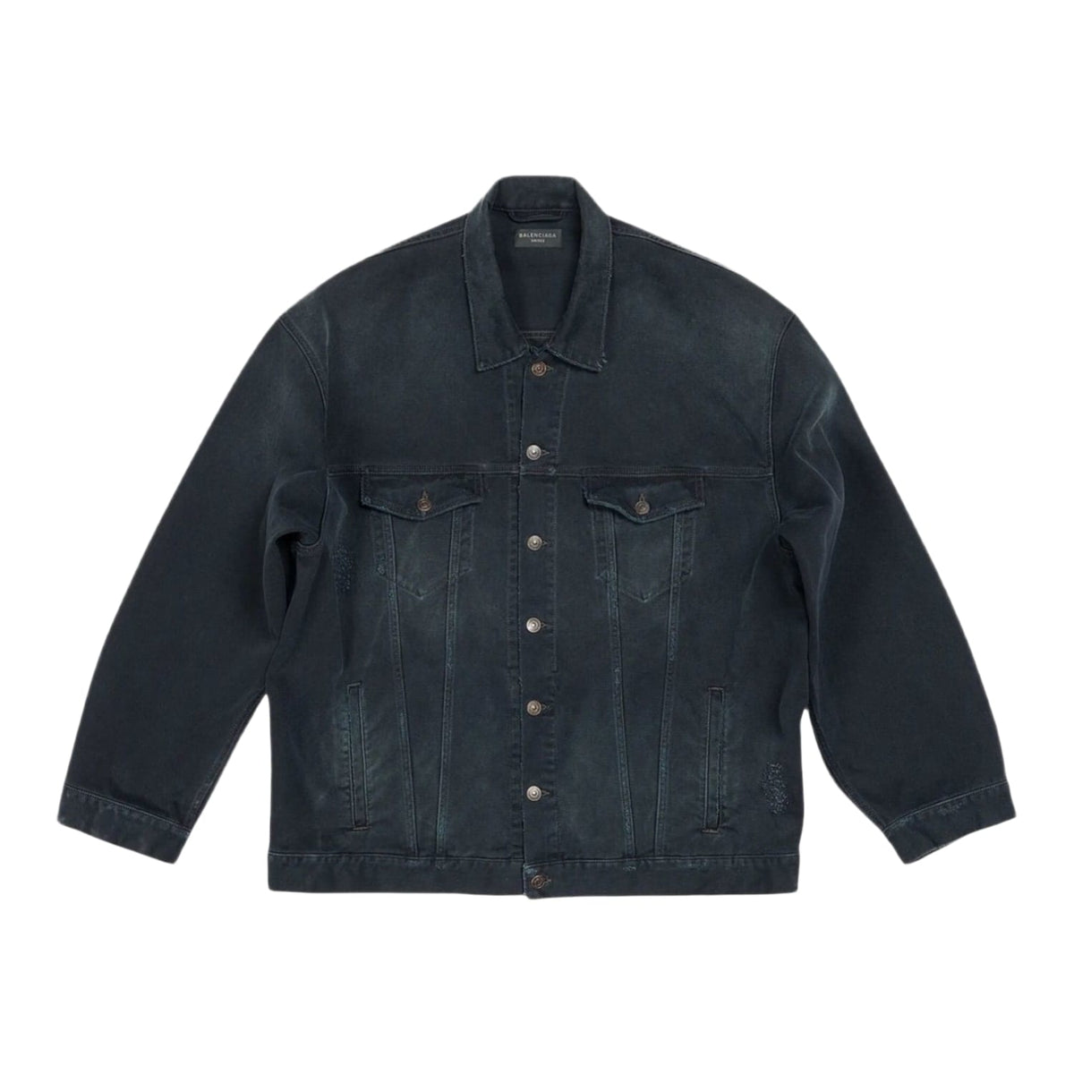 Balenciaga Hand Drawn BB Icon Oversized Jacket