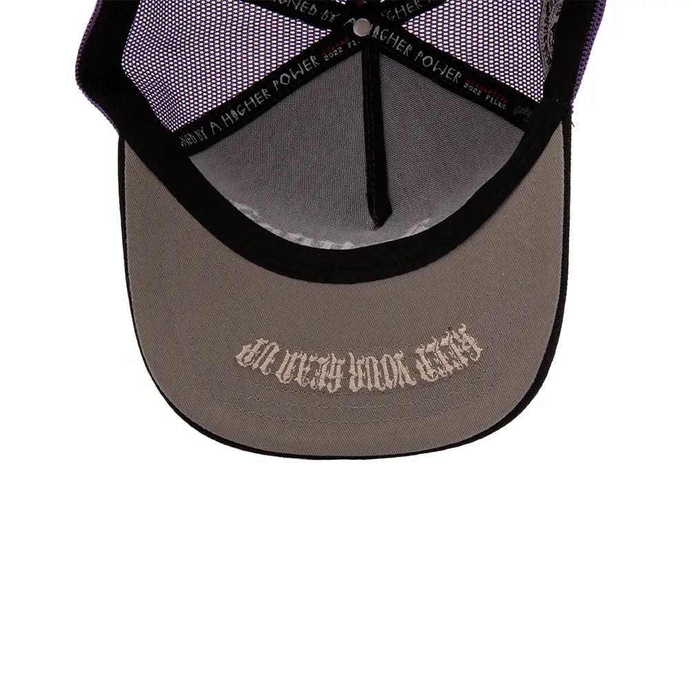 Godspeed GS Forever Trucker Hat Purple Black