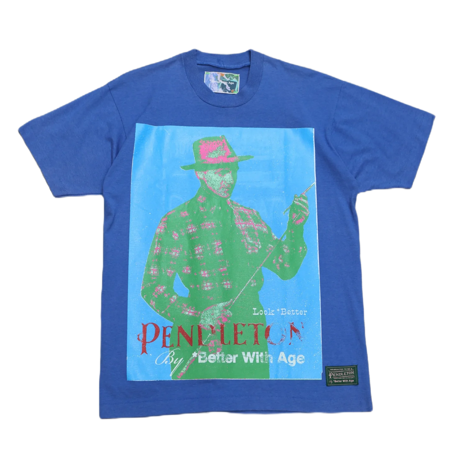 Better With Age Novel Vintage Tee Blue