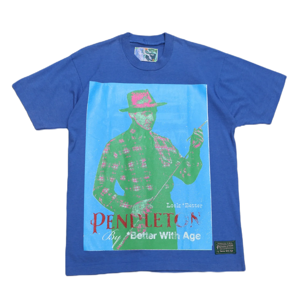 Better With Age Novel Vintage Tee Blue