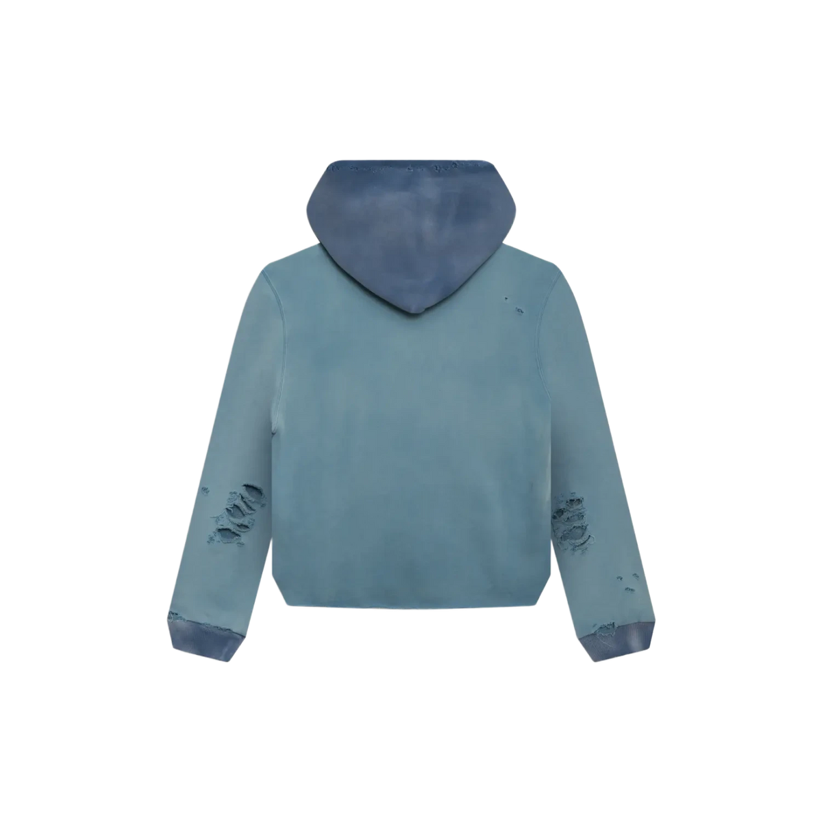Satoshi Nakamoto Distressed V-Cut Hoodie