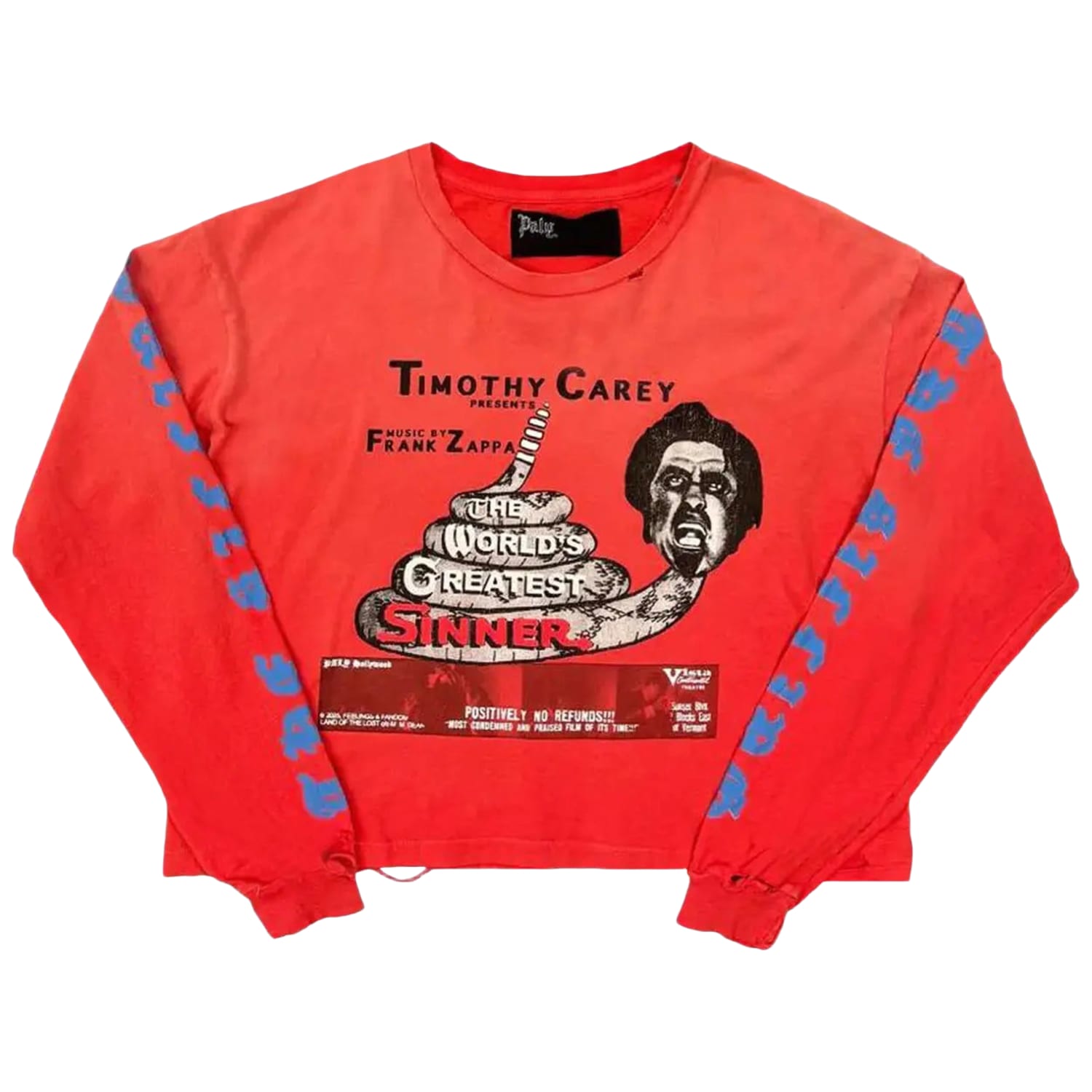 Paly Hollywood East of Eden L/S T-Shirt Red