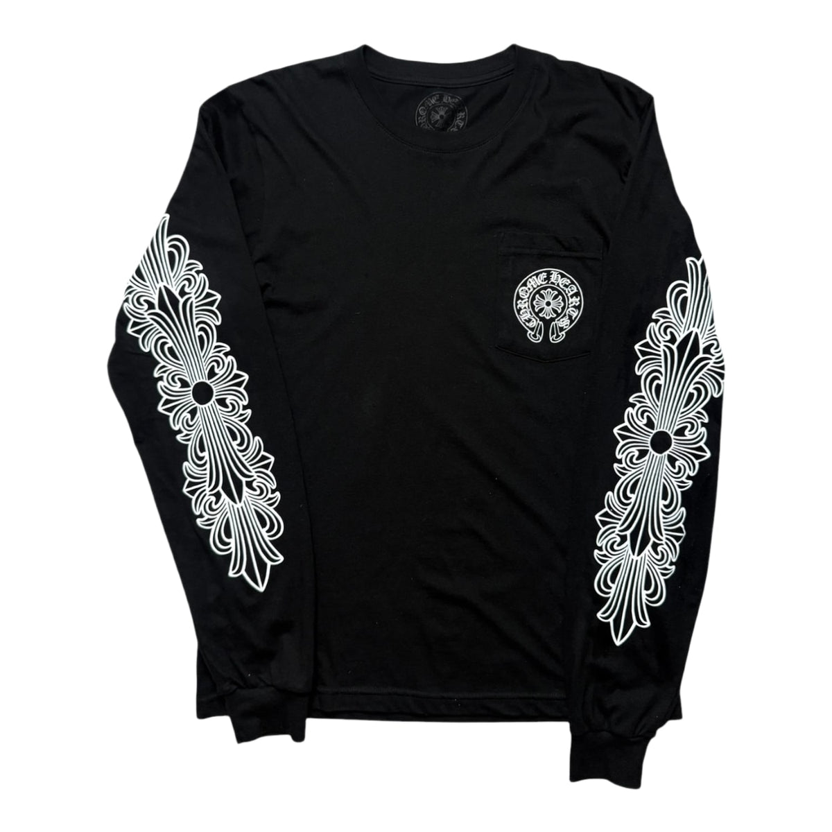 Chrome Hearts Aspen Floral Exclusive L/S T-shirt Black
