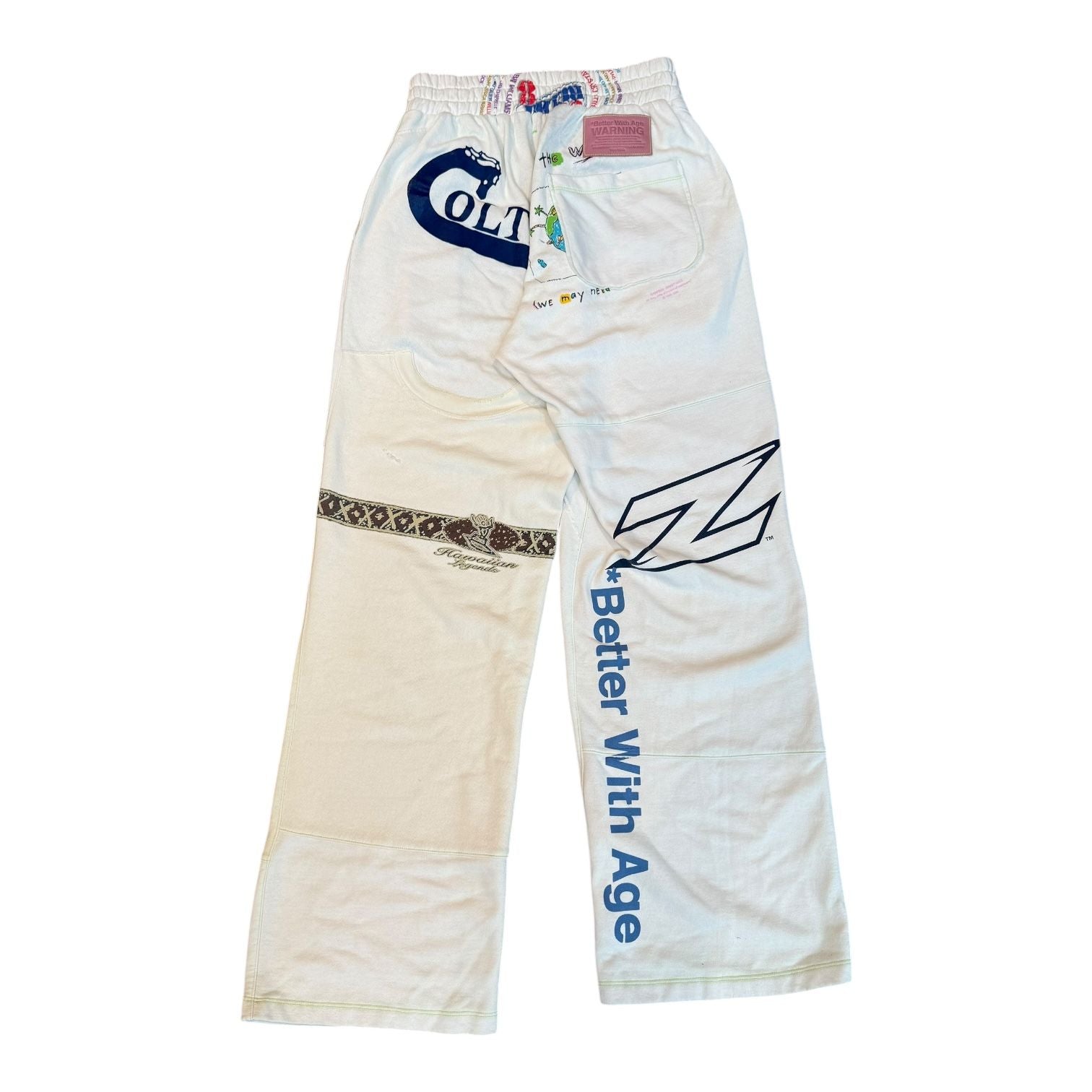Better With Age Remoir Sweatpants White 1