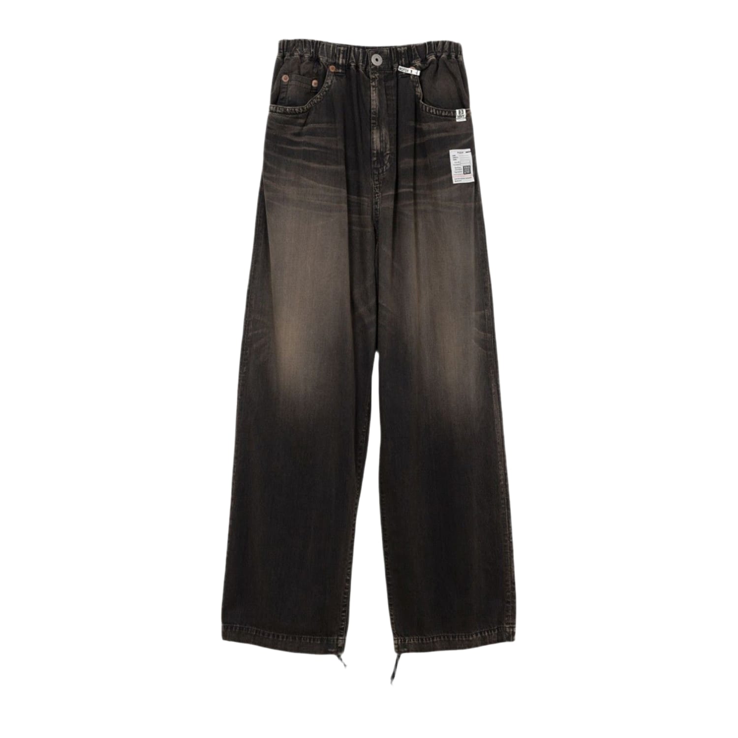 Maison Mihara Yasuhiro Light Wide Jeans Black