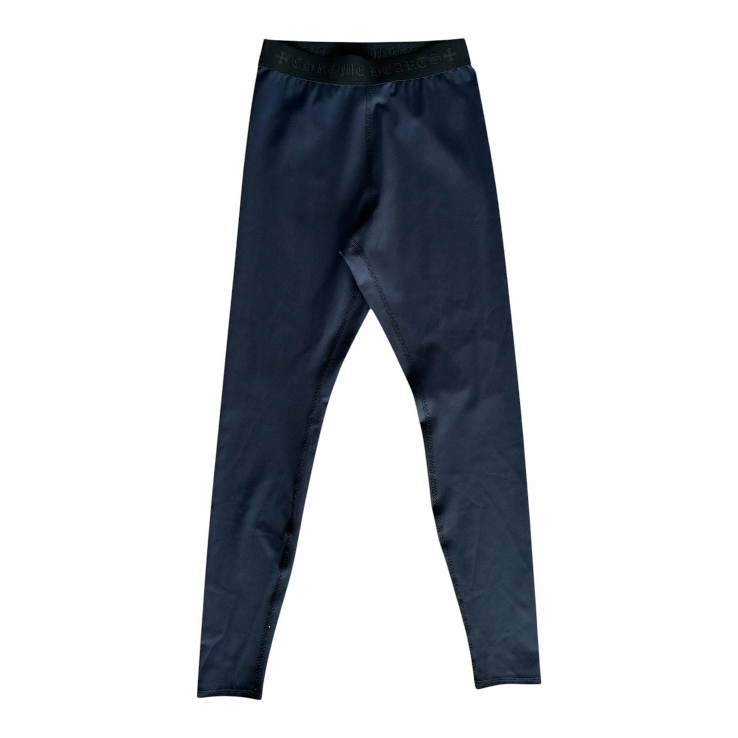 Chrome Hearts Yoga Leggings Navy Blue