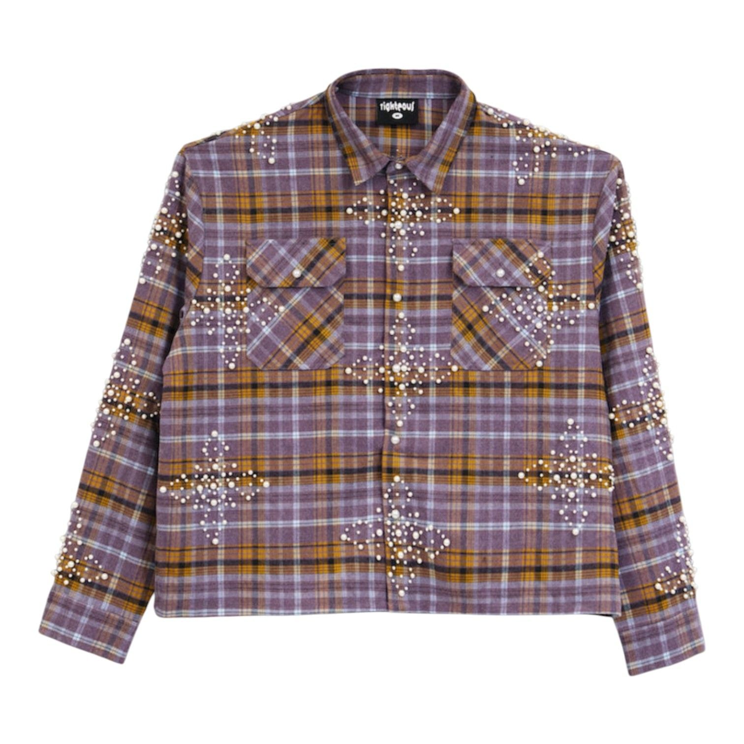 Righteous Logo Flannel Purple
