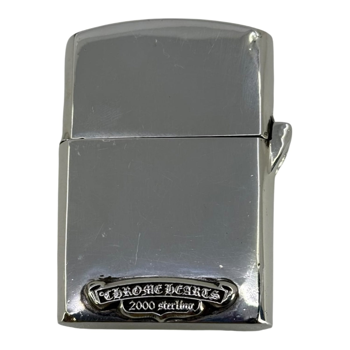 Chrome Hearts Silver Dagger Zippo Lighter