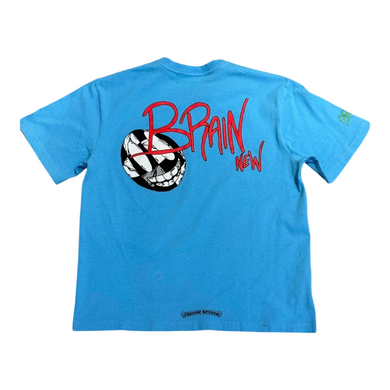 Chrome Hearts Matty Boy Brain New Tee Baby Blue