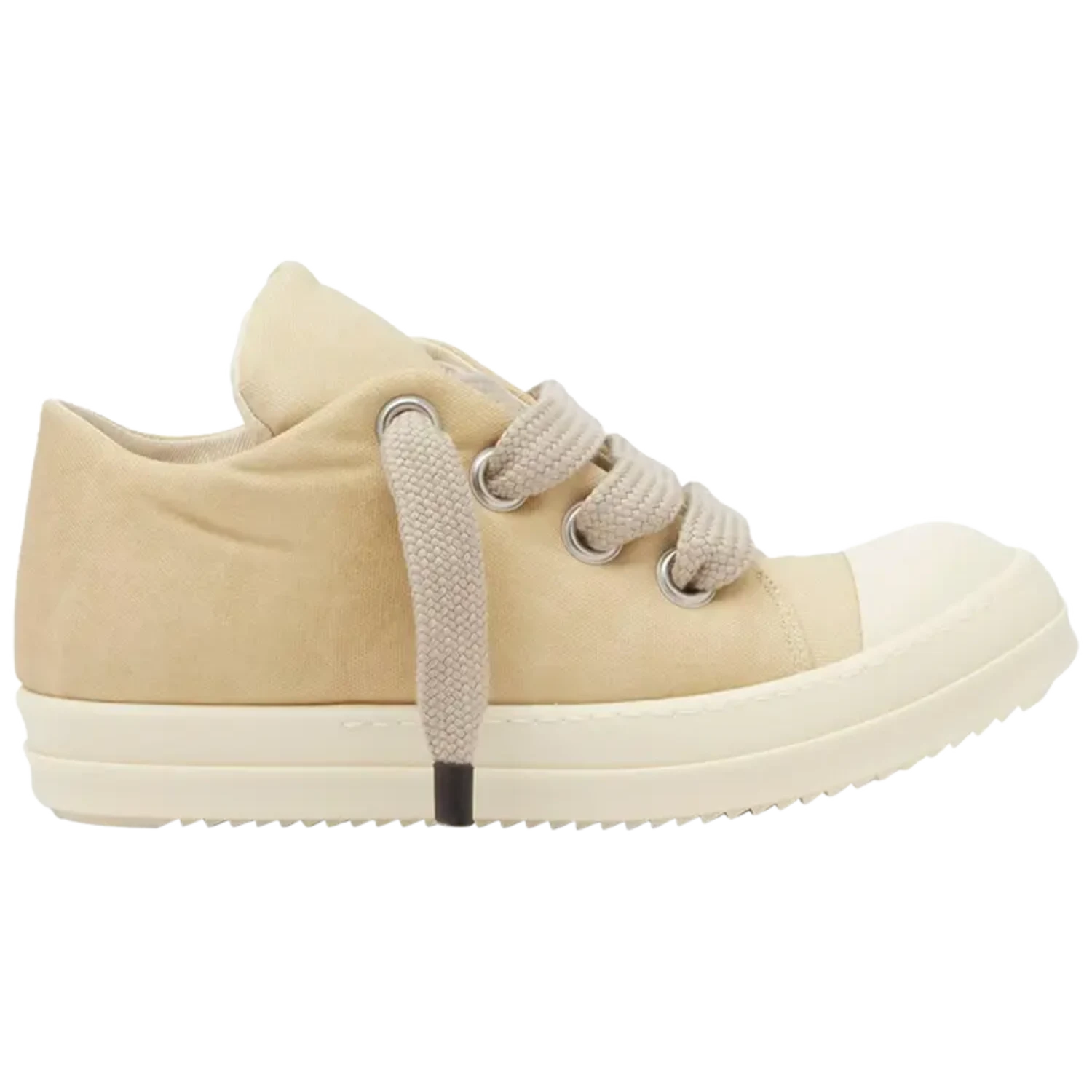 Rick Owens DRKSHDW Jumbo Lace Puffer Low Parchment Milk