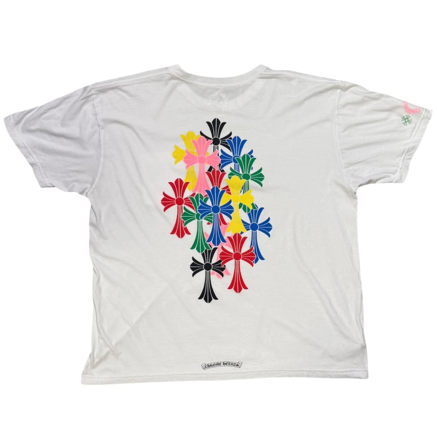 Chrome Hearts Multicolor Cross T-Shirt