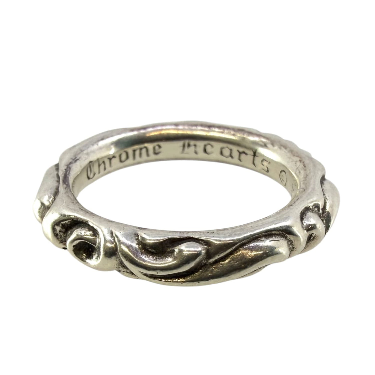 Chrome Hearts Scroll RIng - Size 11.5