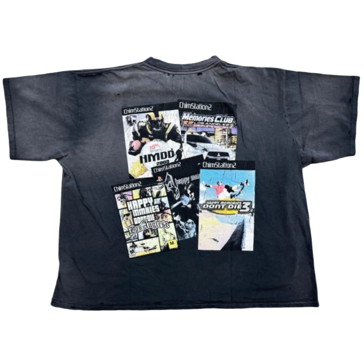 Happy Memories Don't Die HMDD Chimstation 2 Vintage T-Shirt