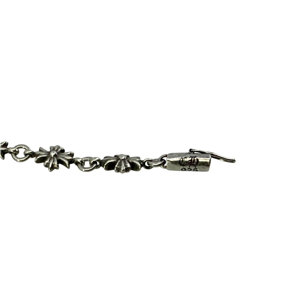 Chrome Hearts Silver Tiny E Bracelet