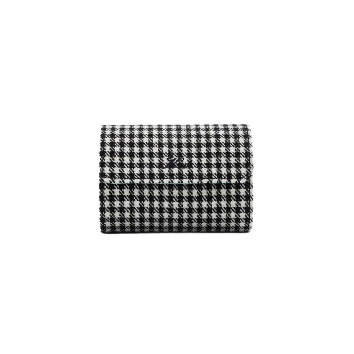 Kruk Black White Pepita Tiffany Blue 2 Watch Case
