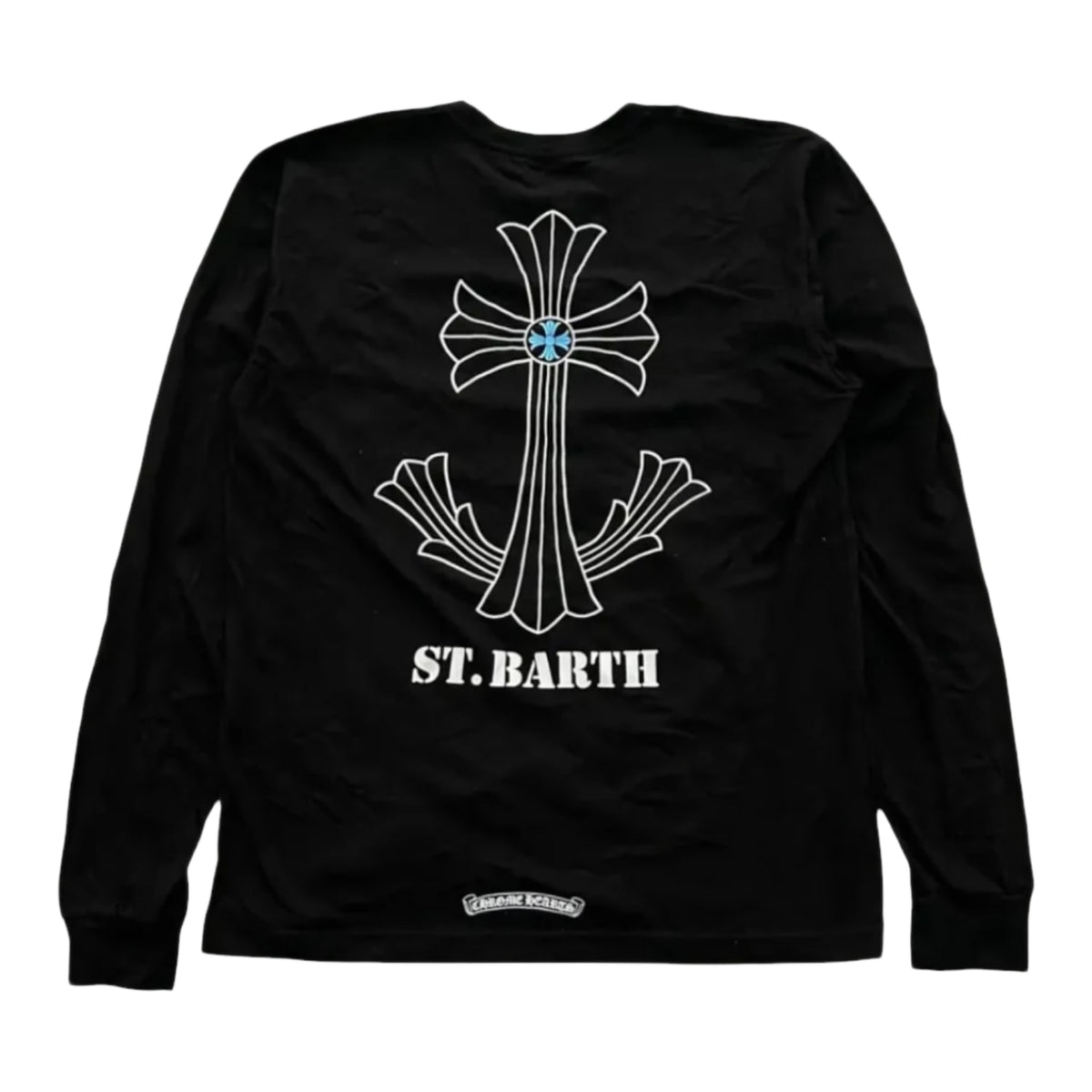 Chrome Hearts St. Barths Exclusive Anchor L/S T-shirt Black/Blue