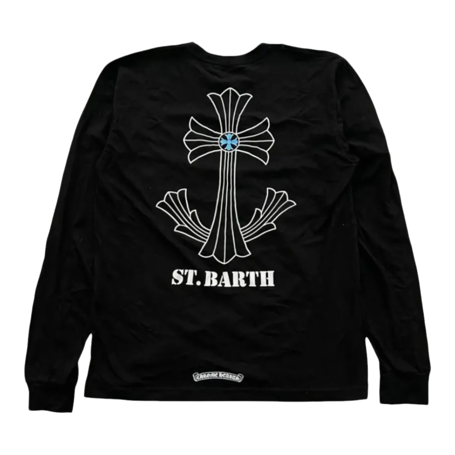 Chrome Hearts St. Barths Exclusive Anchor L/S T-shirt Black/Blue