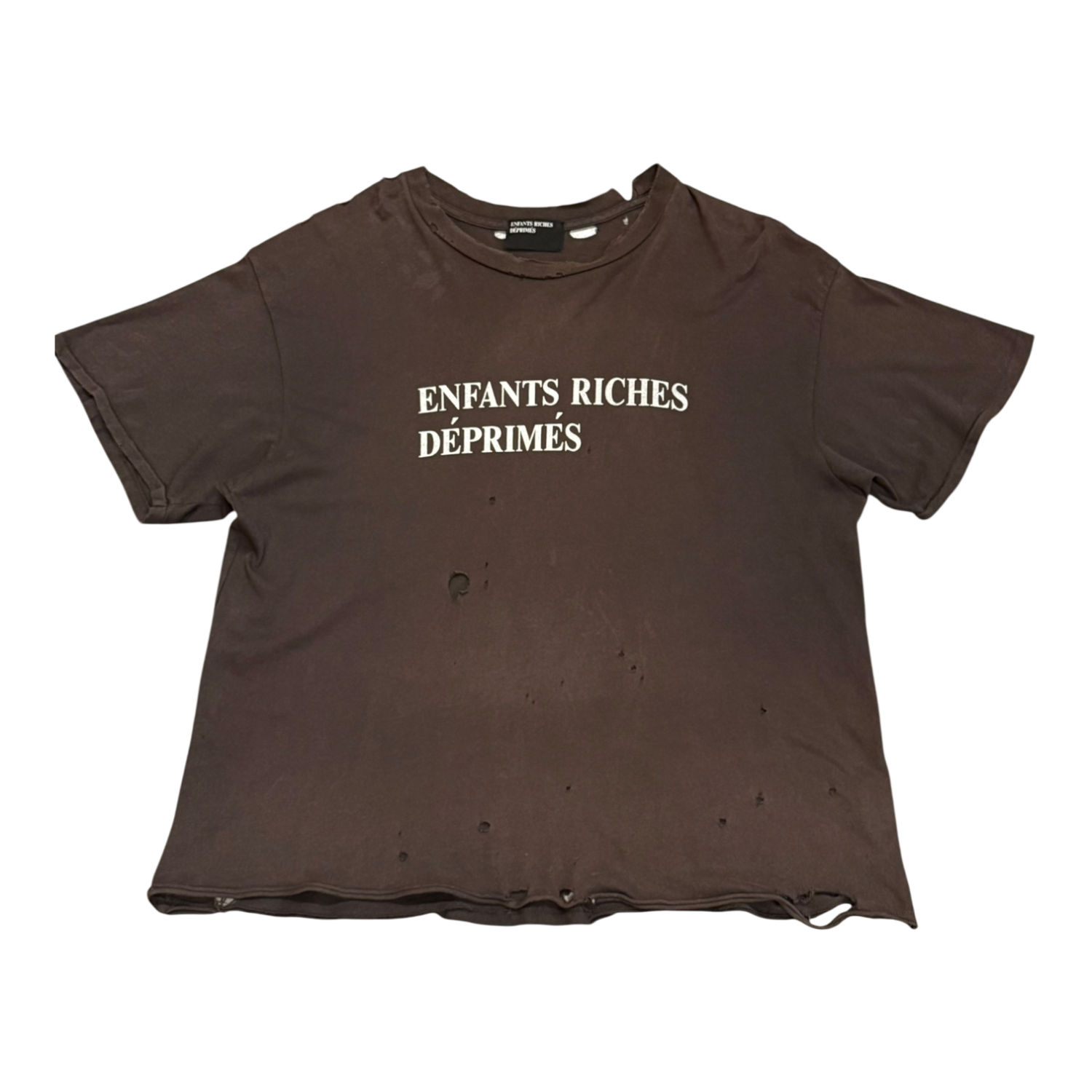 Enfants Riches Déprimés Classic Logo T-Shirt Sun Faded Black