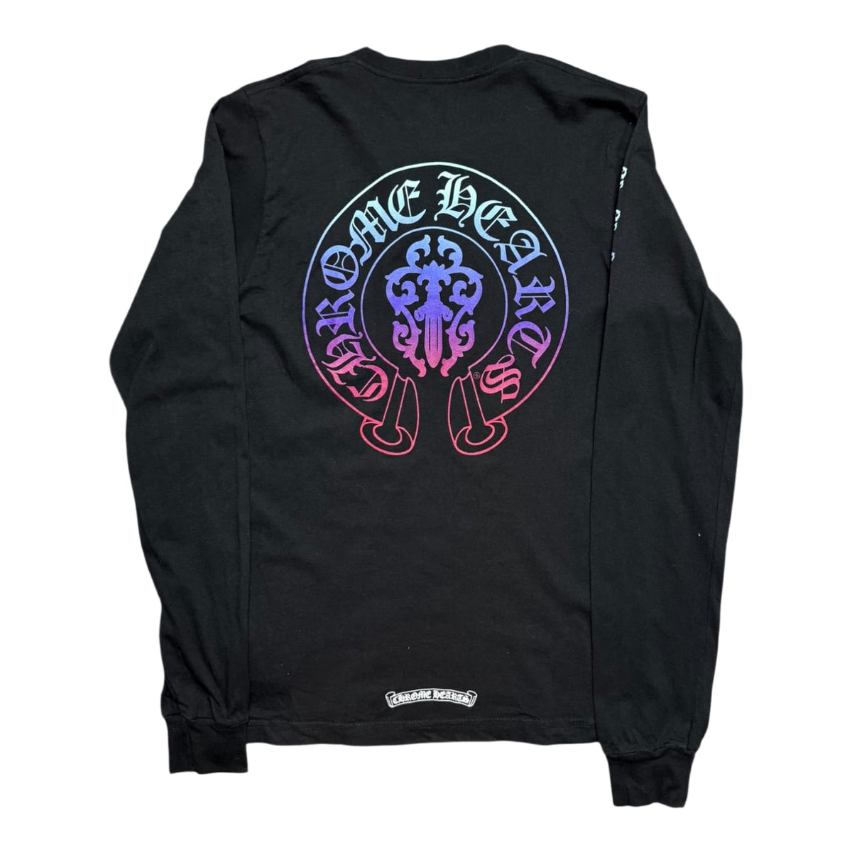 Chrome Hearts Gradient Dagger Pocket Long-Sleeve Black