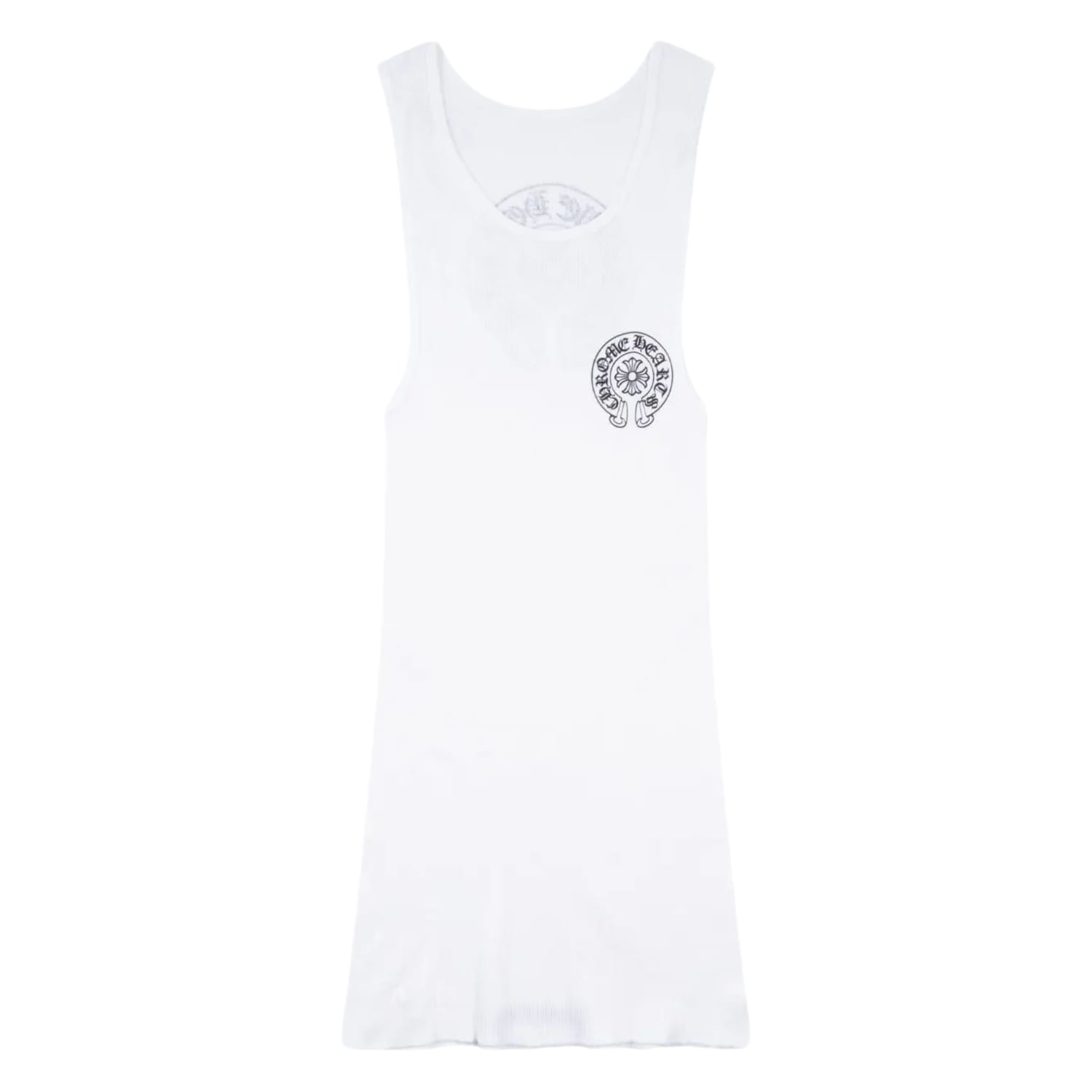 Chrome Hearts Horseshoe Tank Top White