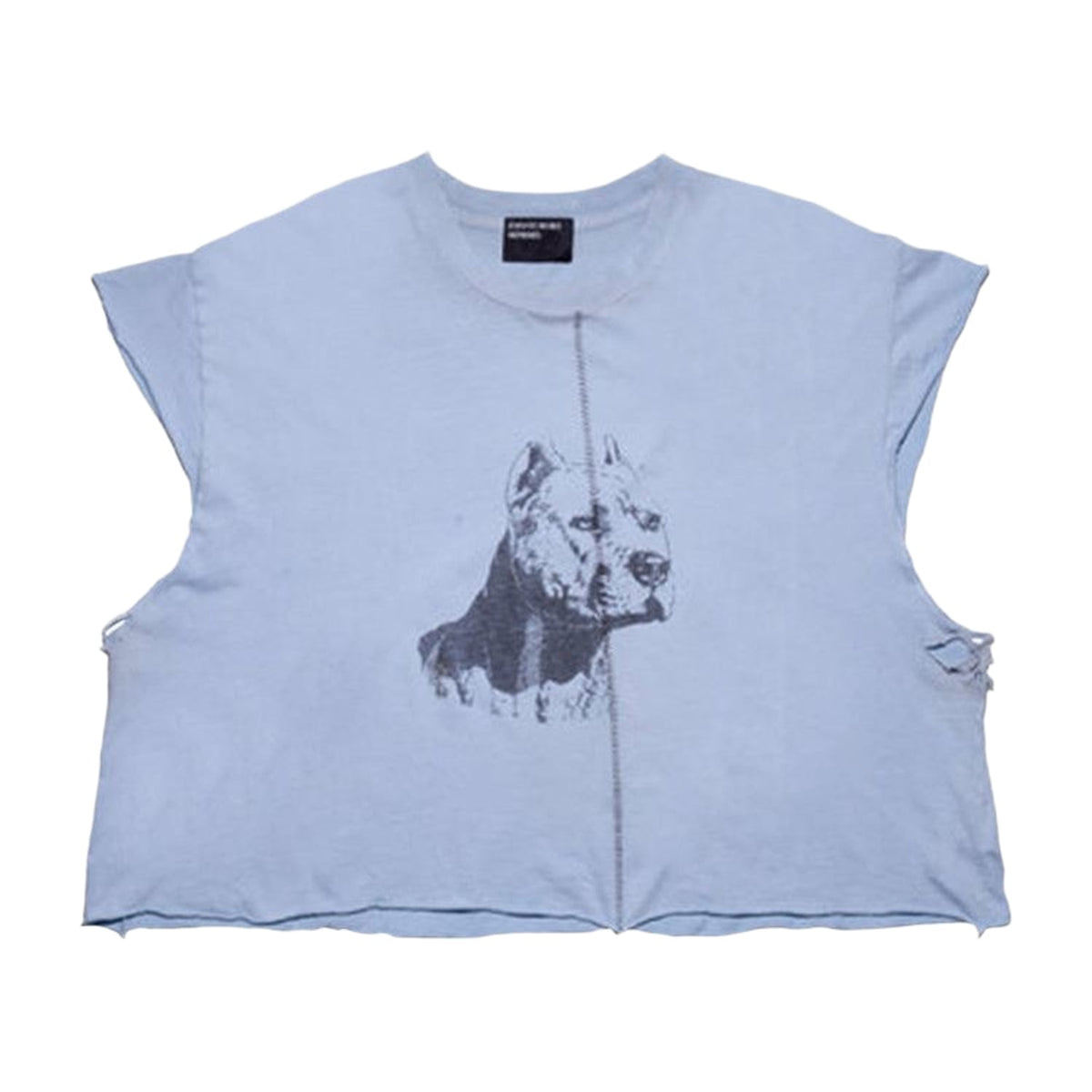Enfants Riches Déprimés NA Pitbull Cut-Off T-Shirt 'Light Blue'