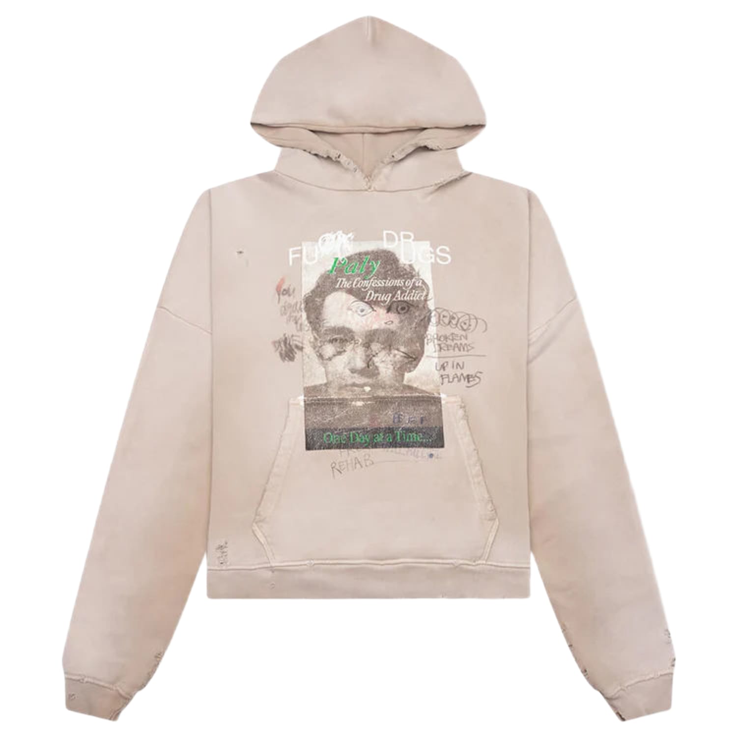 Paly Hollywood Confessions Hooded Sweatshirt Cream
