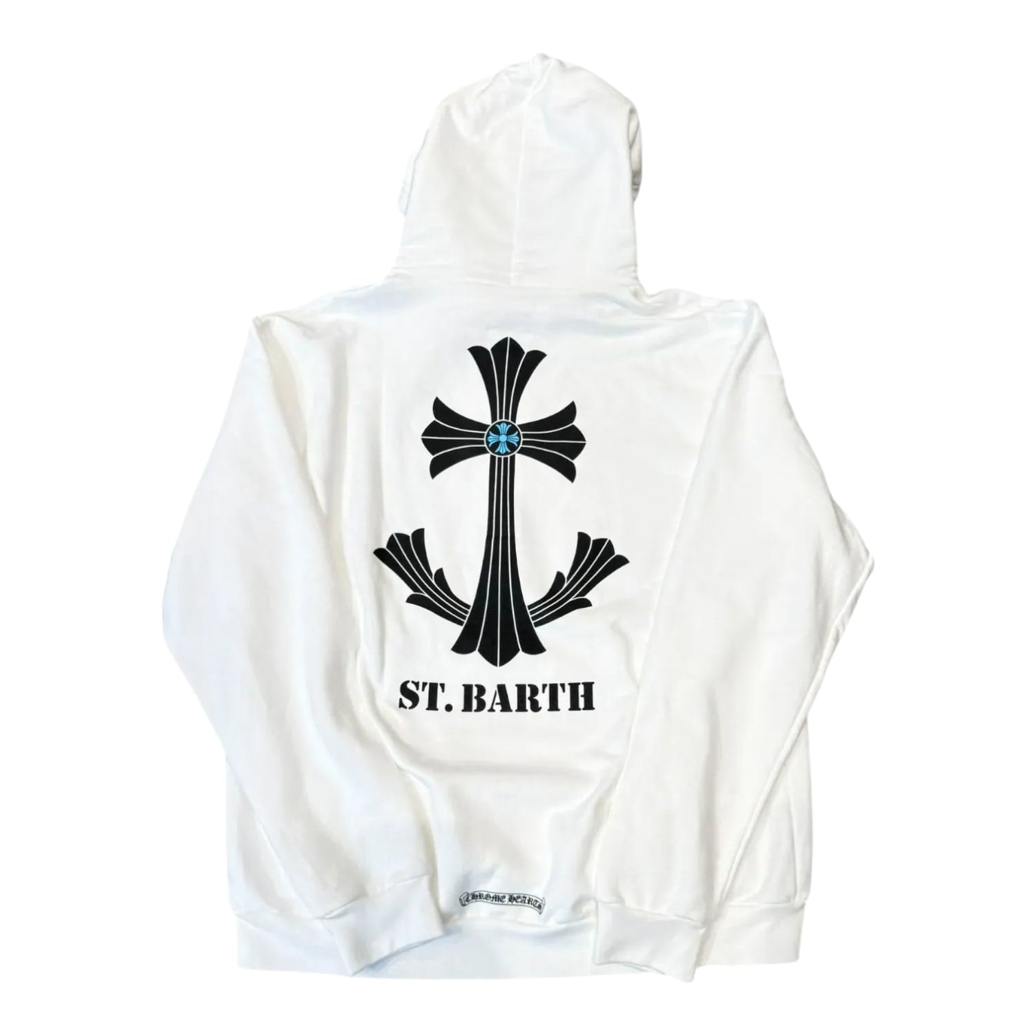 Chrome Hearts St. Barth's Exclusive Hoodie White
