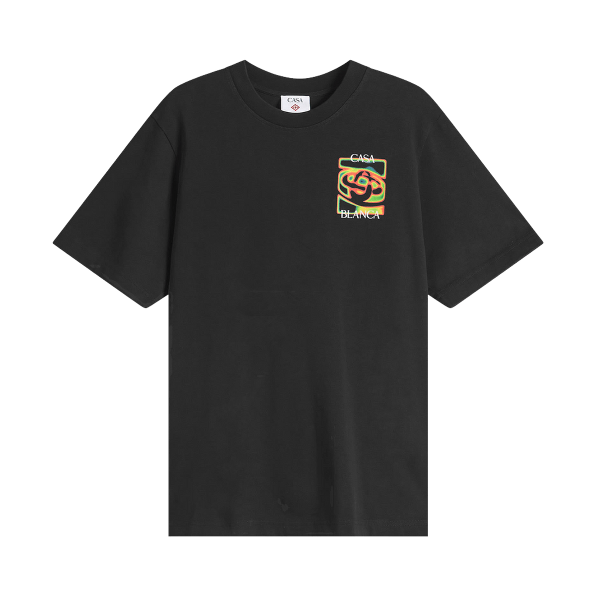 Casablanca Heat Map Classic T-Shirt Black